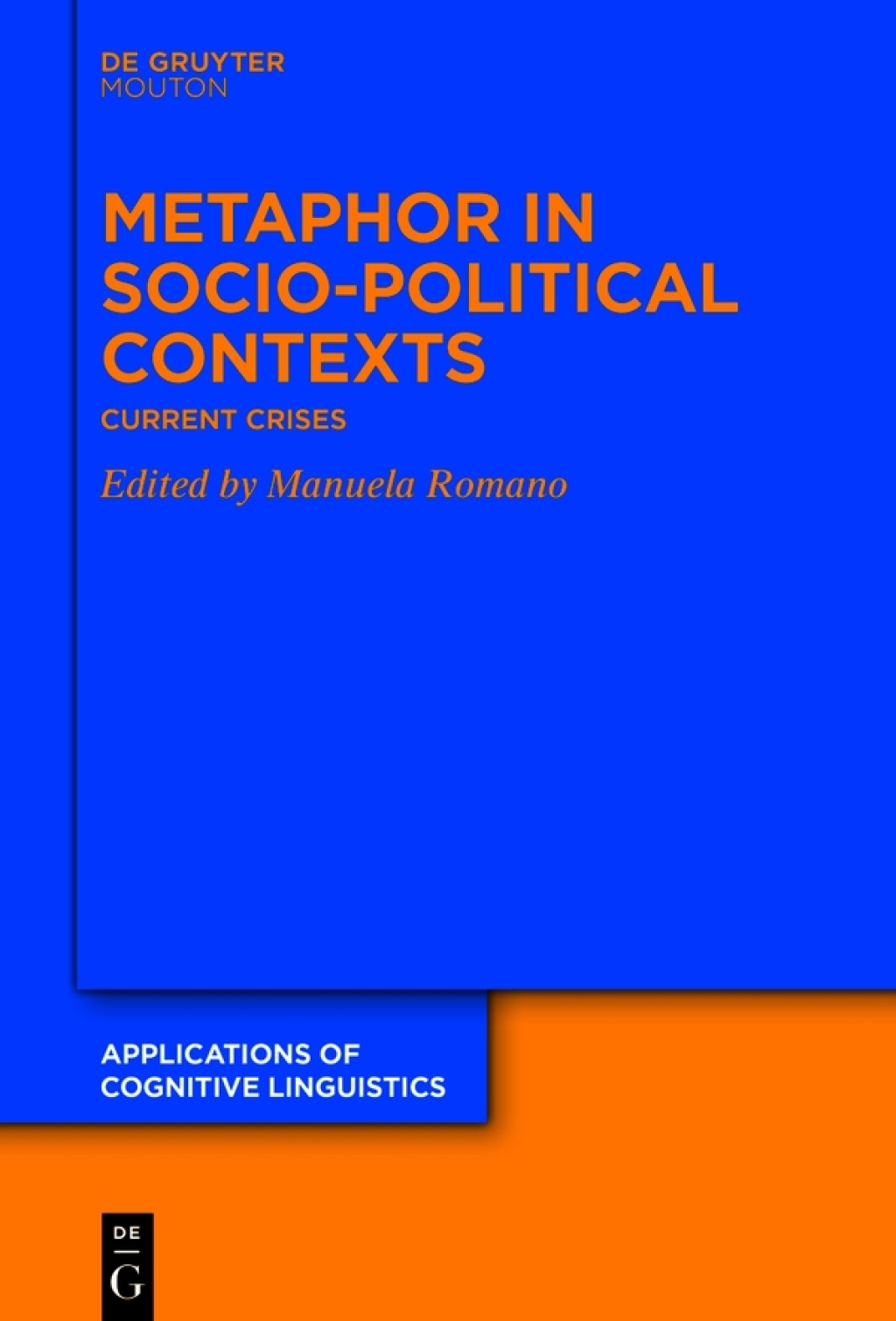 Metaphor in Socio-Political Contexts Current Crises 1st Edition â€“ PDF/EPUB Version Downloadable