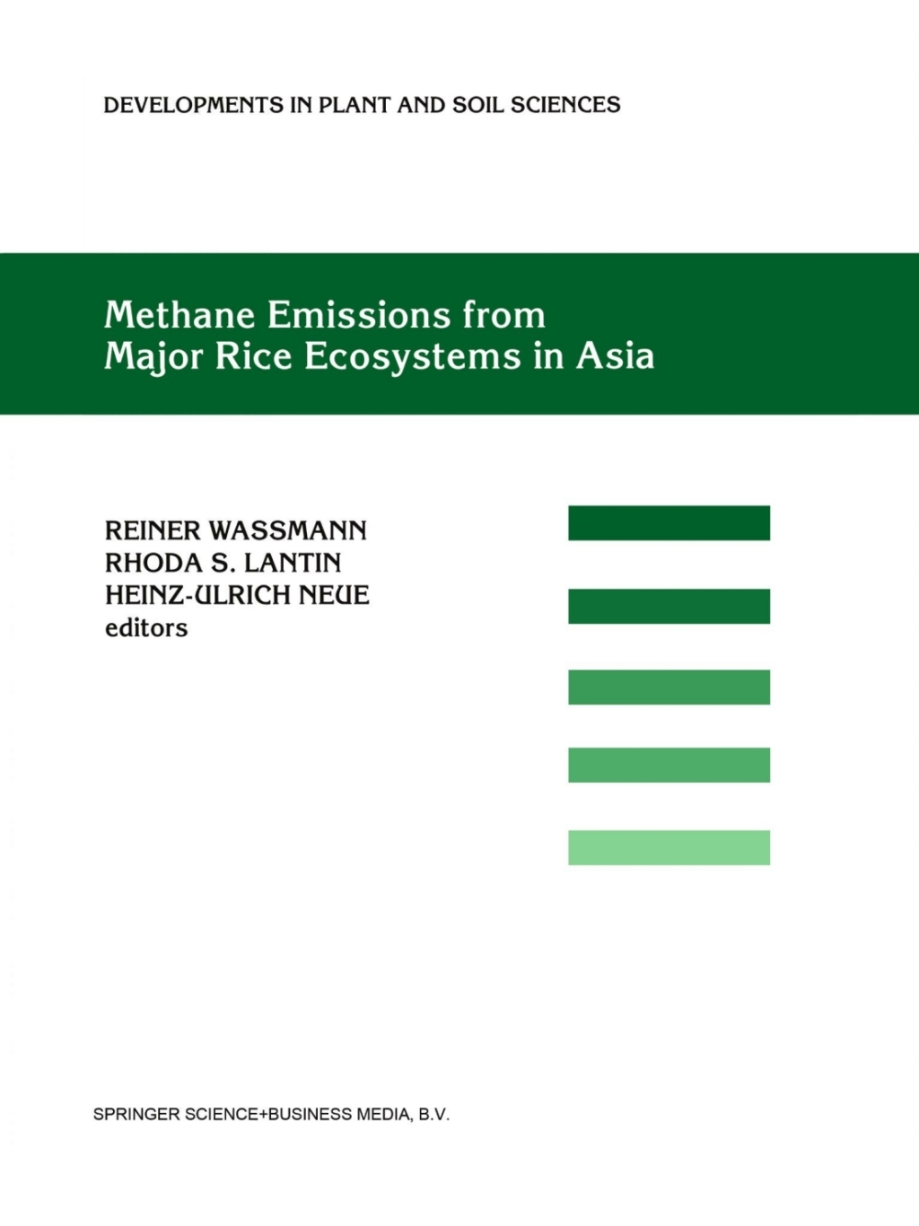 Methane Emissions from Major Rice Ecosystems in Asia 1st Edition â€“ PDF/EPUB Version Downloadable