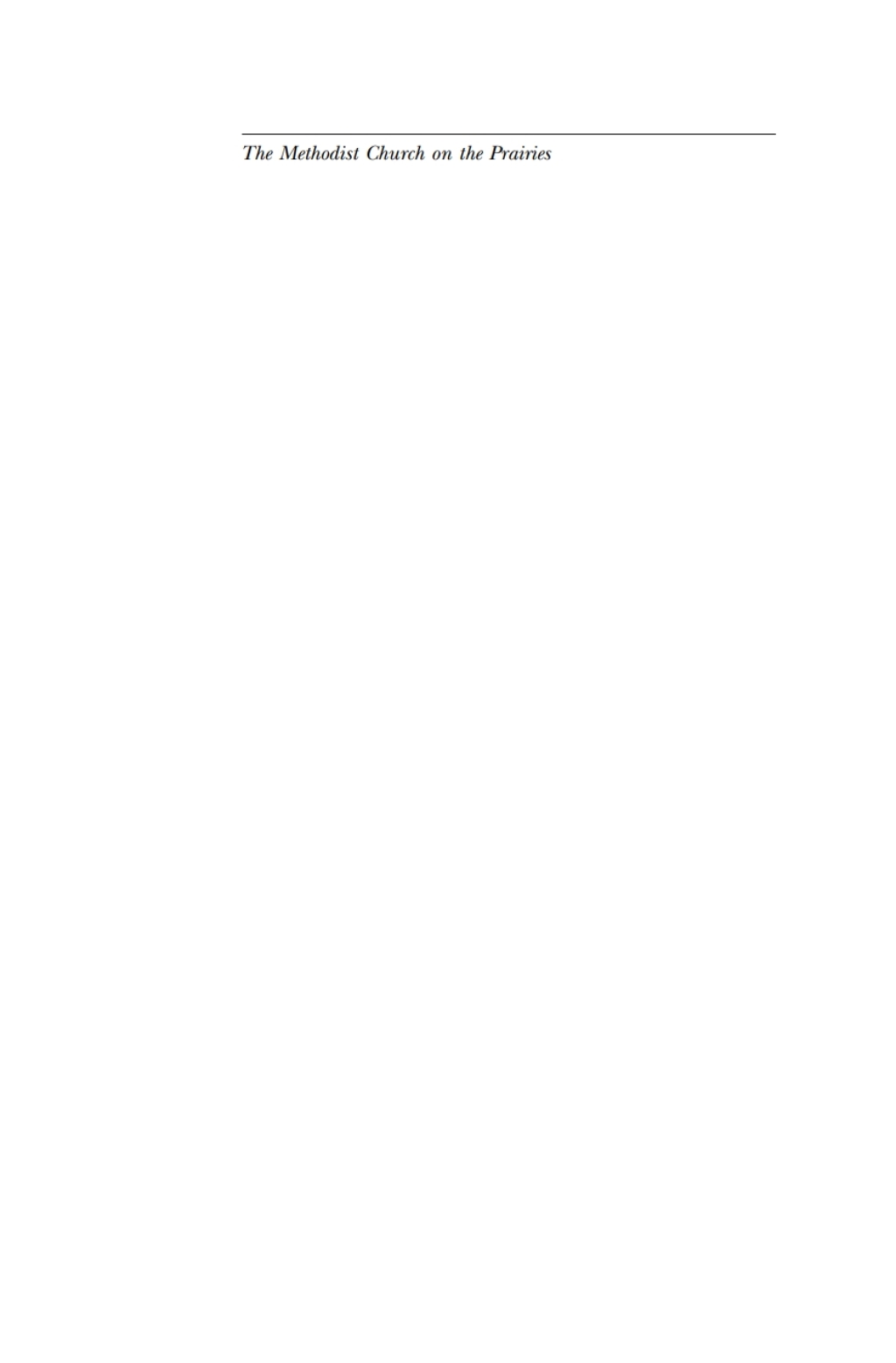 Methodist Church on the Prairies, 1896-1914  â€“ PDF/EPUB Version Downloadable