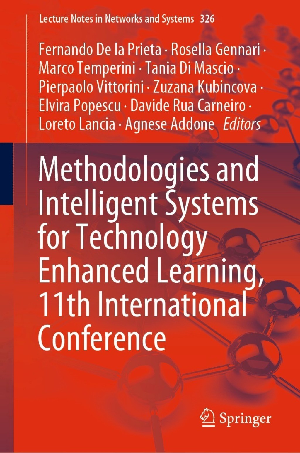 Methodologies and Intelligent Systems for Technology Enhanced Learning, 11th International Conference  â€“ PDF/EPUB Version Downloadable