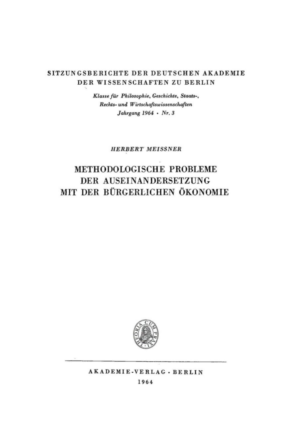 Methodologische Probleme der Auseinandersetzung mit der bÃ¼rgerlichen Ã–konomie 1st Edition â€“ PDF/EPUB Version Downloadable