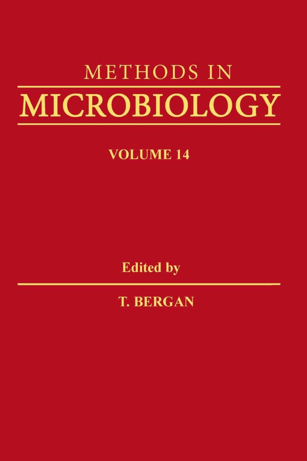 Methods in Microbiology: Volume 14  â€“ PDF/EPUB Version Downloadable