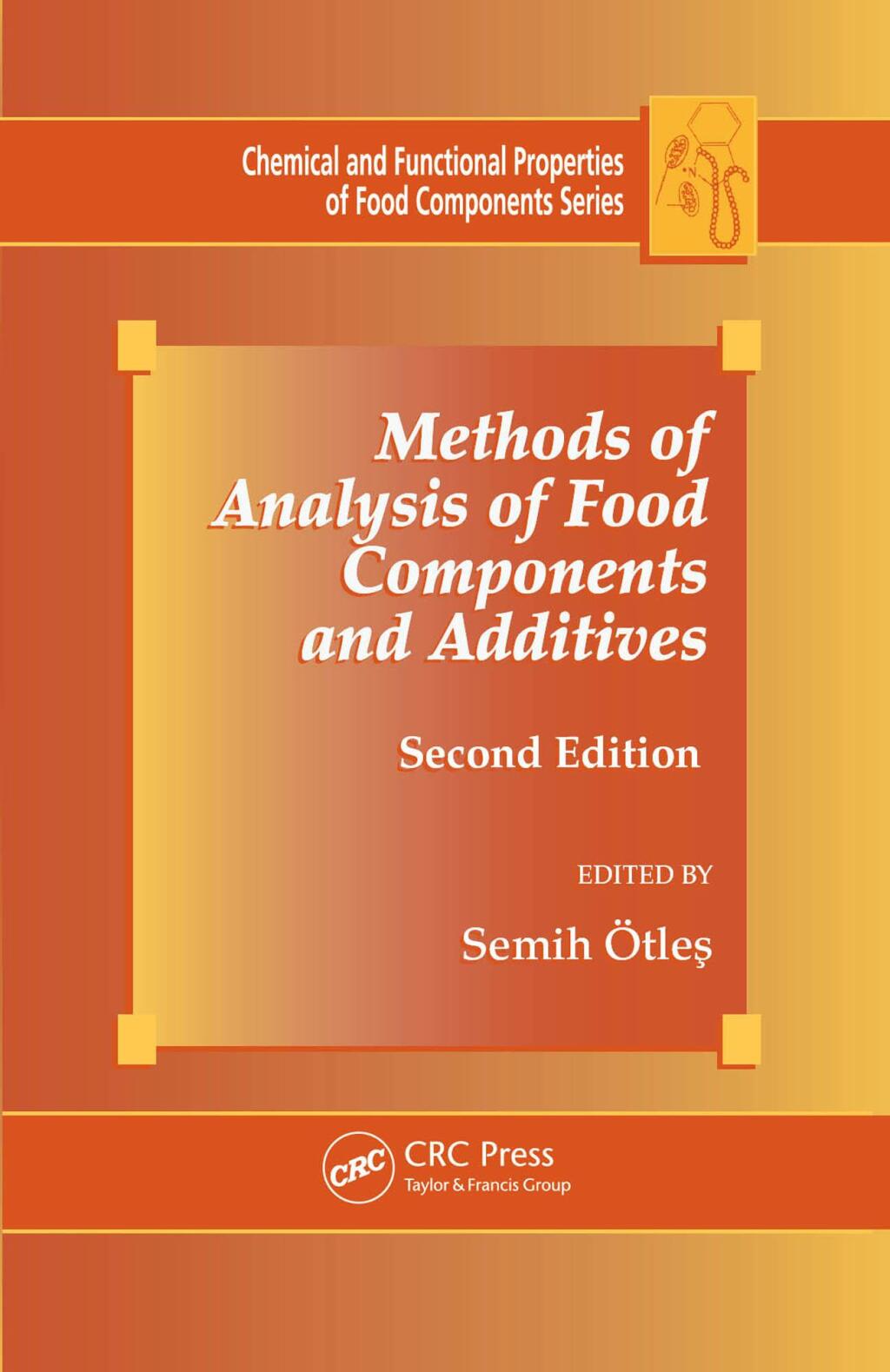 Methods of Analysis of Food Components and Additives 2nd Edition â€“ PDF/EPUB Version Downloadable