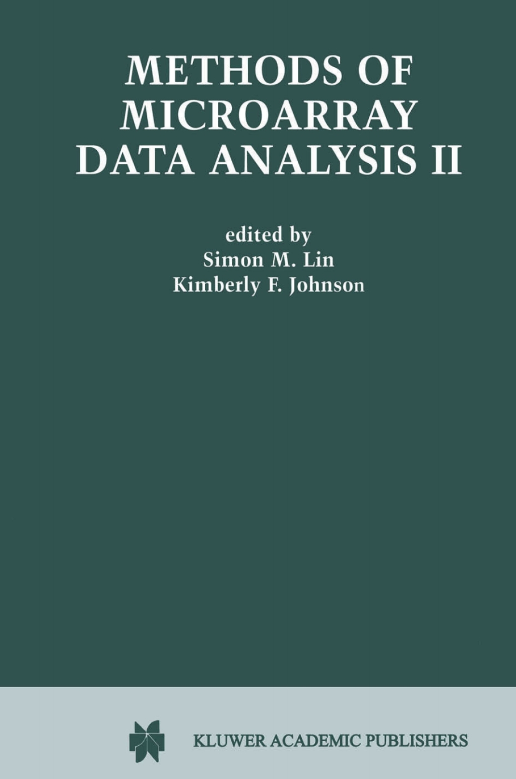 Methods of Microarray Data Analysis II Papers from CAMDA â€™01 1st Edition â€“ PDF/EPUB Version Downloadable