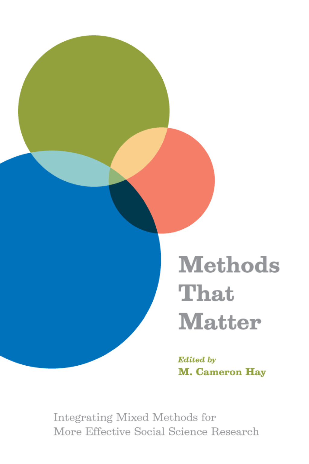 Methods That Matter Integrating Mixed Methods for More Effective Social Science Research 1st Edition â€“ PDF/EPUB Version Downloadable