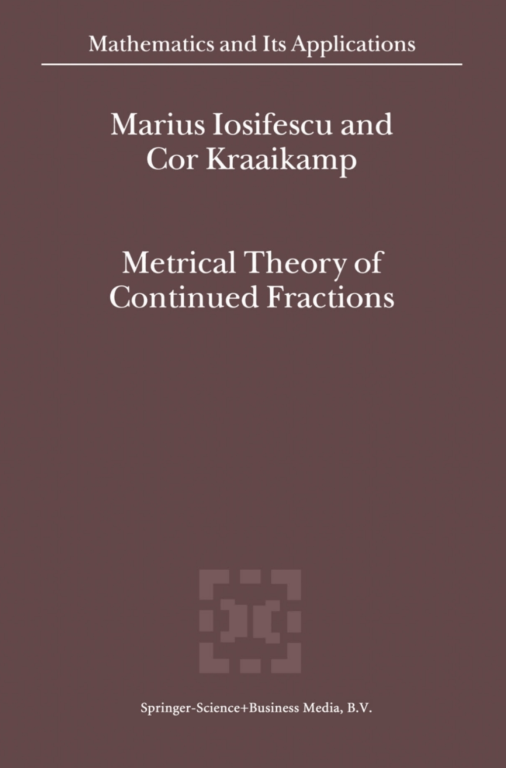 Metrical Theory of Continued Fractions  â€“ PDF/EPUB Version Downloadable