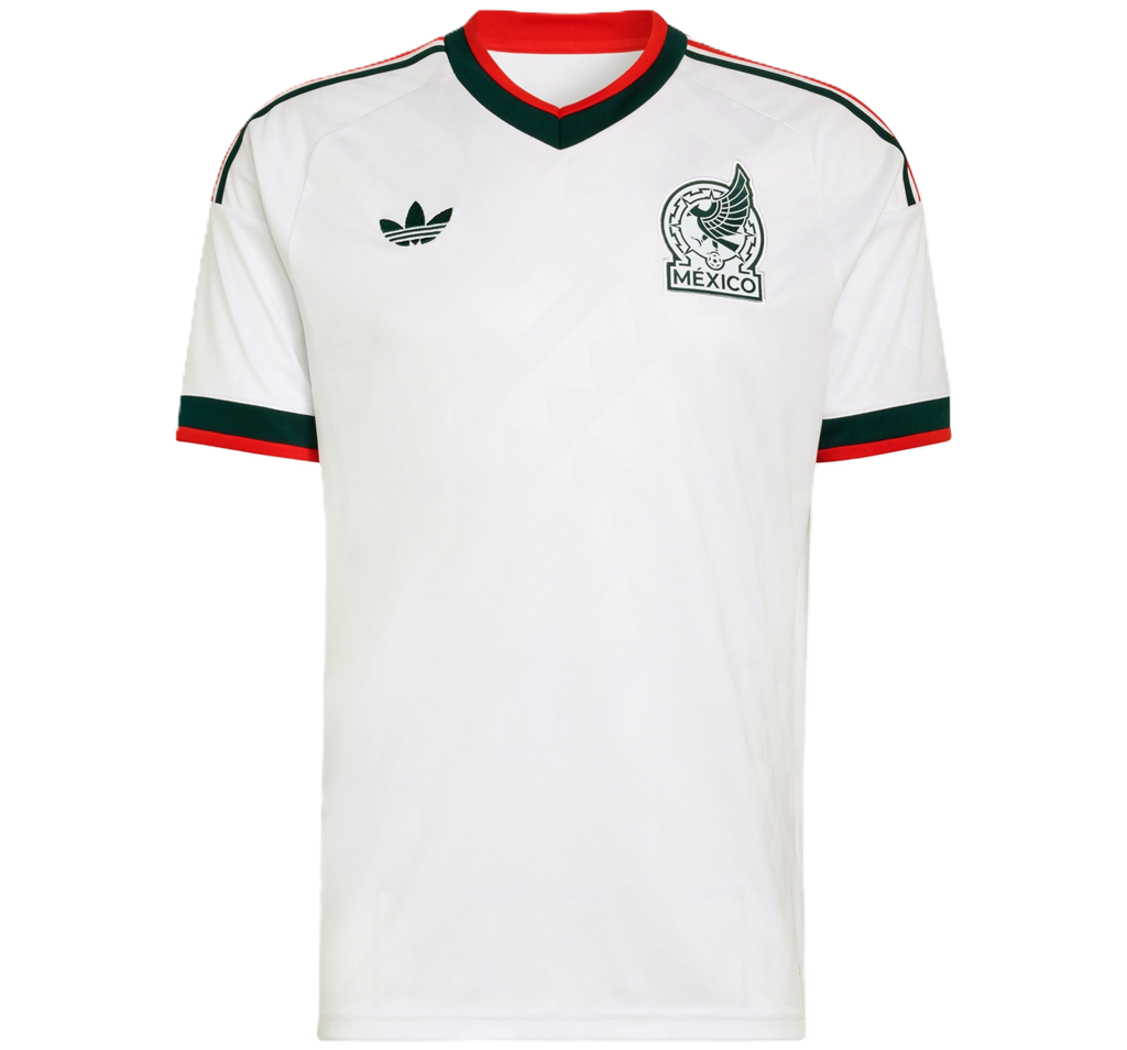 Mexico 26 Away Football Shirt White