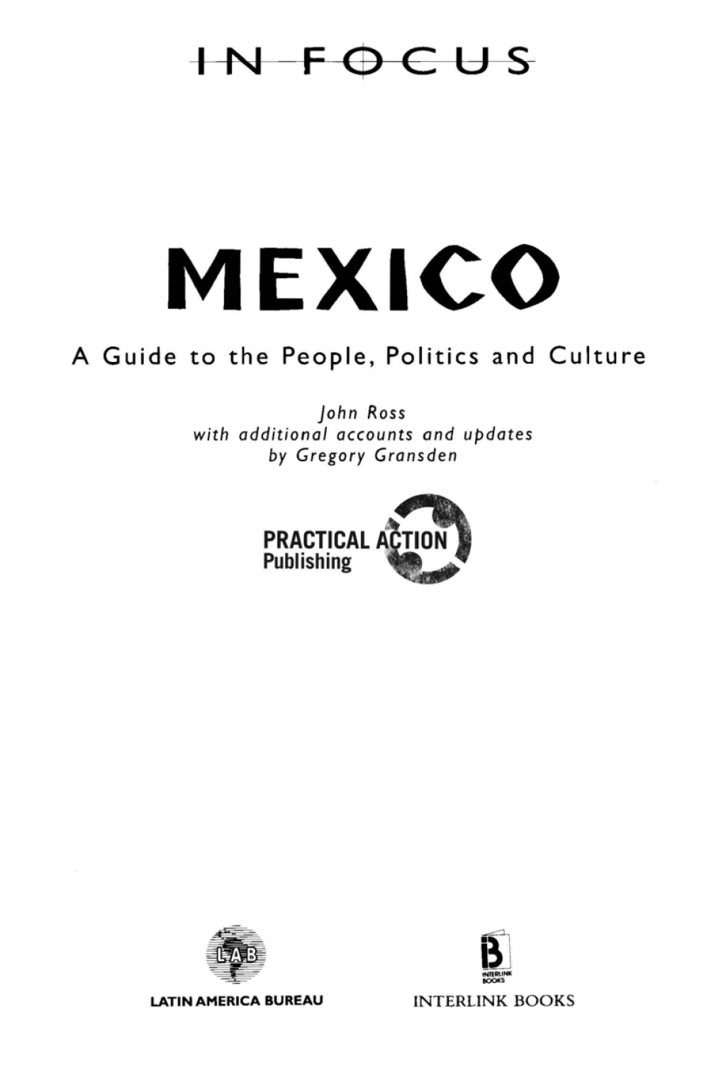 Mexico In Focus 2nd Edition 2nd Edition â€“ PDF/EPUB Version Downloadable