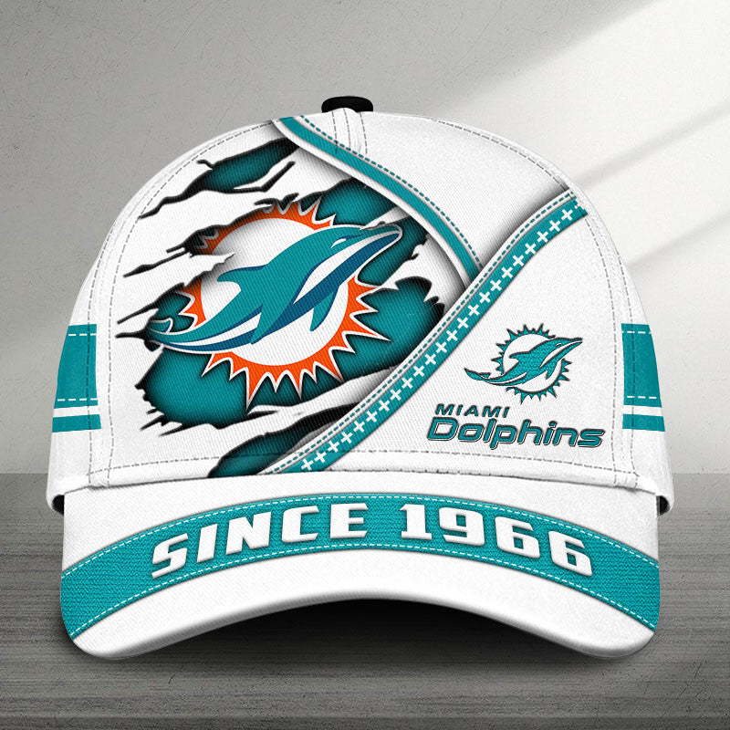 Miami Dolphins 3D Logo Cap