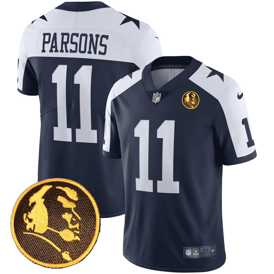 Micah Parsons Men's Dallas Cowboys John Madden Honoring Patch Alternate Jersey - All Stitched