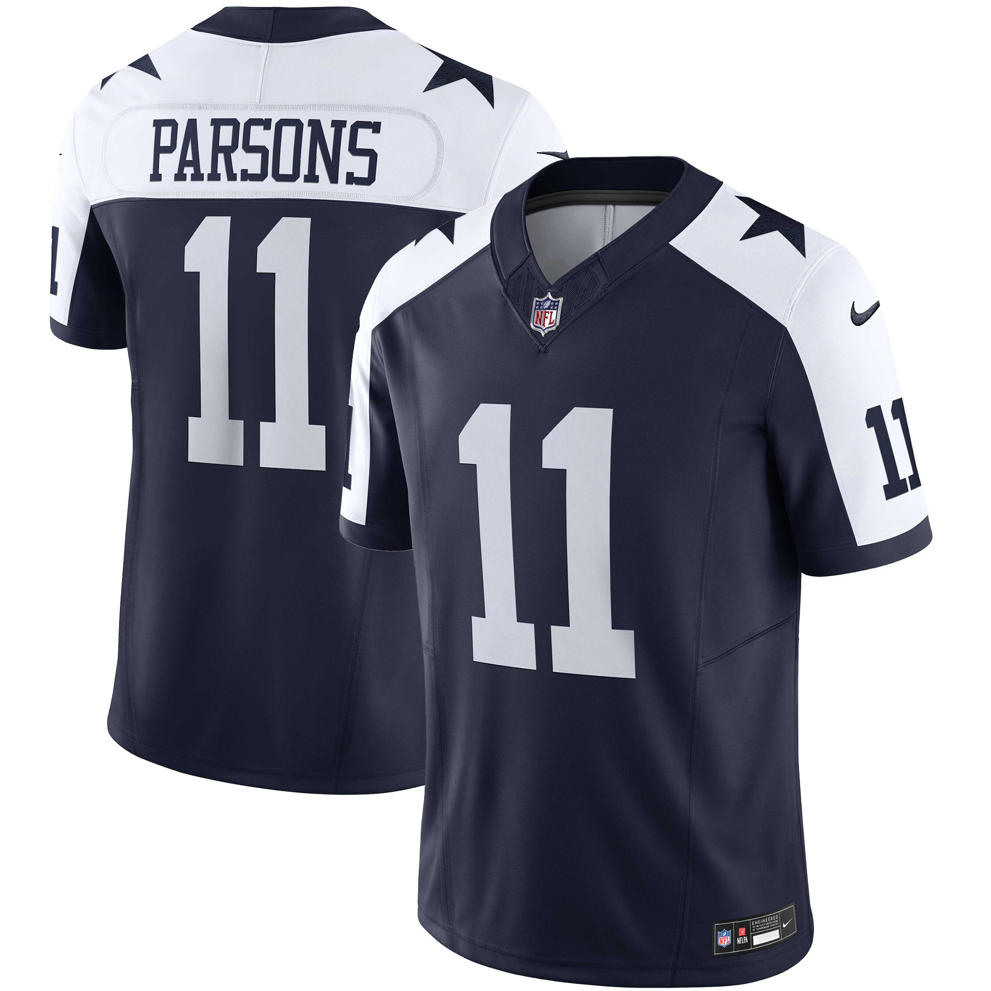 Micah Parsons Men's Dallas Cowboys Vapor Limited Jersey ÃƒÂ¯Ã‚Â¿Ã‚Â½ All Stitched Alternate Jersey - All Stitched