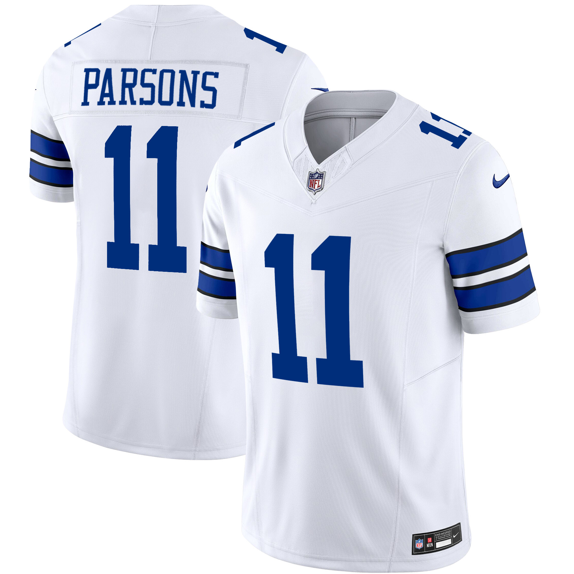 Micah Parsons Men's Dallas Cowboys Vapor Limited Jersey Ã¯Â¿Â½ All Stitched White Jersey - All Stitched