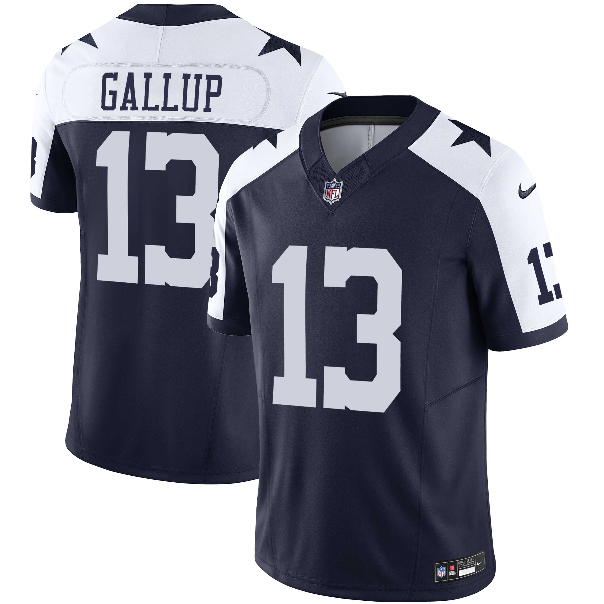 Michael Gallup Men's Dallas Cowboys Vapor Limited Jersey Ã¯Â¿Â½ All Stitched Alternate Jersey - All Stitched