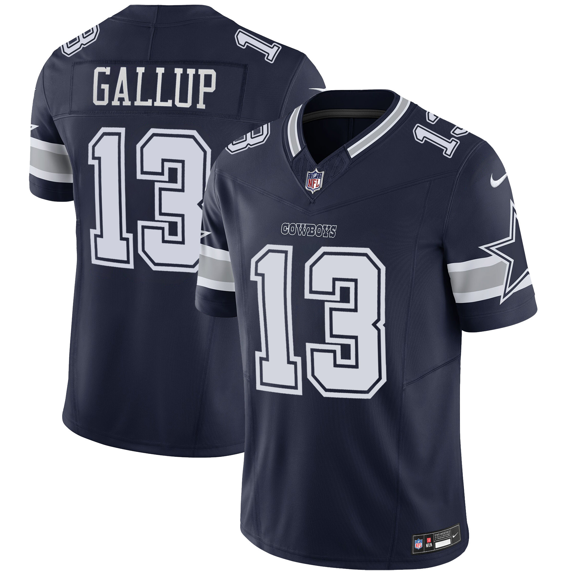 Michael Gallup Men's Dallas Cowboys Vapor Limited Jersey ÃƒÂ¯Ã‚Â¿Ã‚Â½ All Stitched Navy Jersey - All Stitched