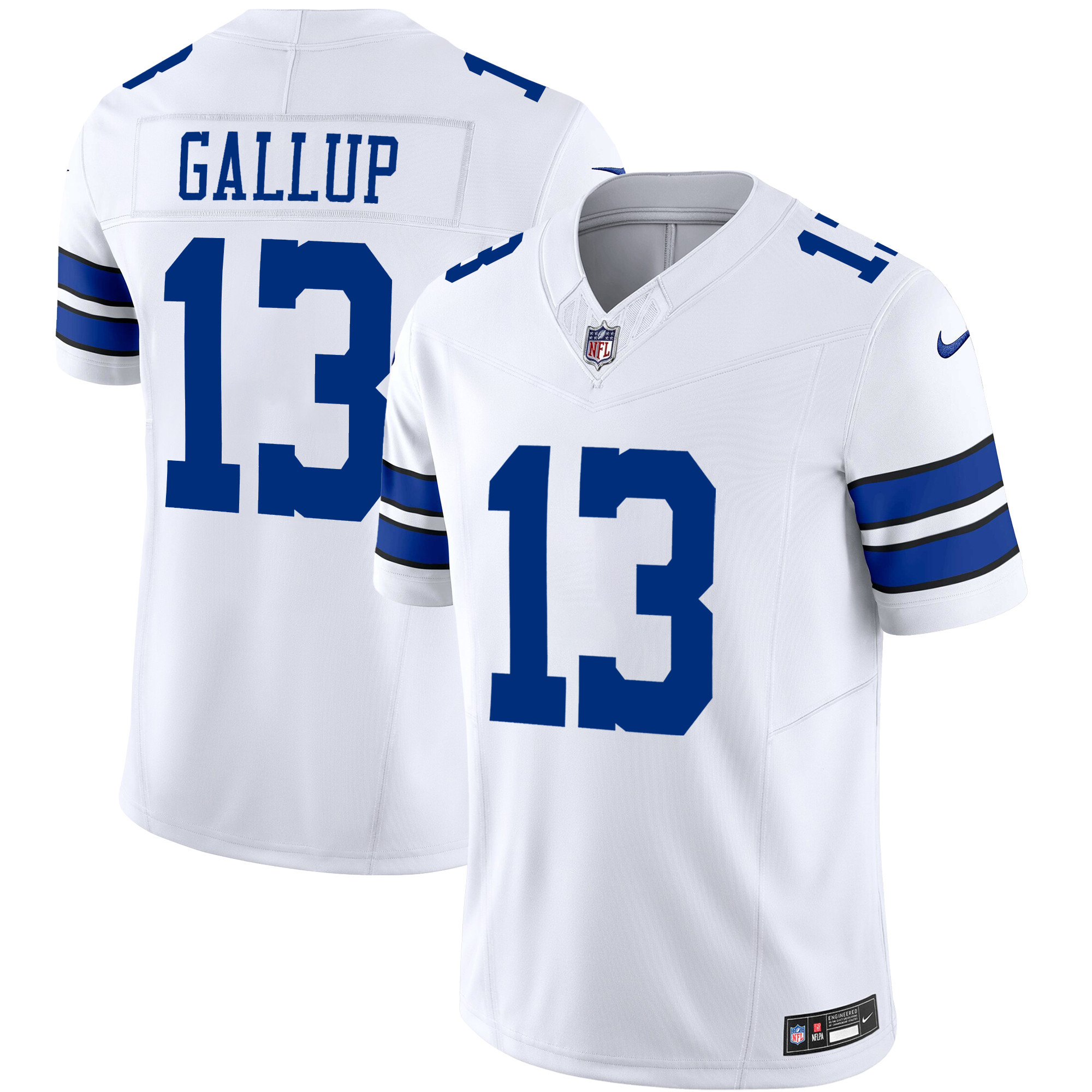 Michael Gallup Men's Dallas Cowboys Vapor Limited Jersey Ã¯Â¿Â½ All Stitched White Jersey - All Stitched