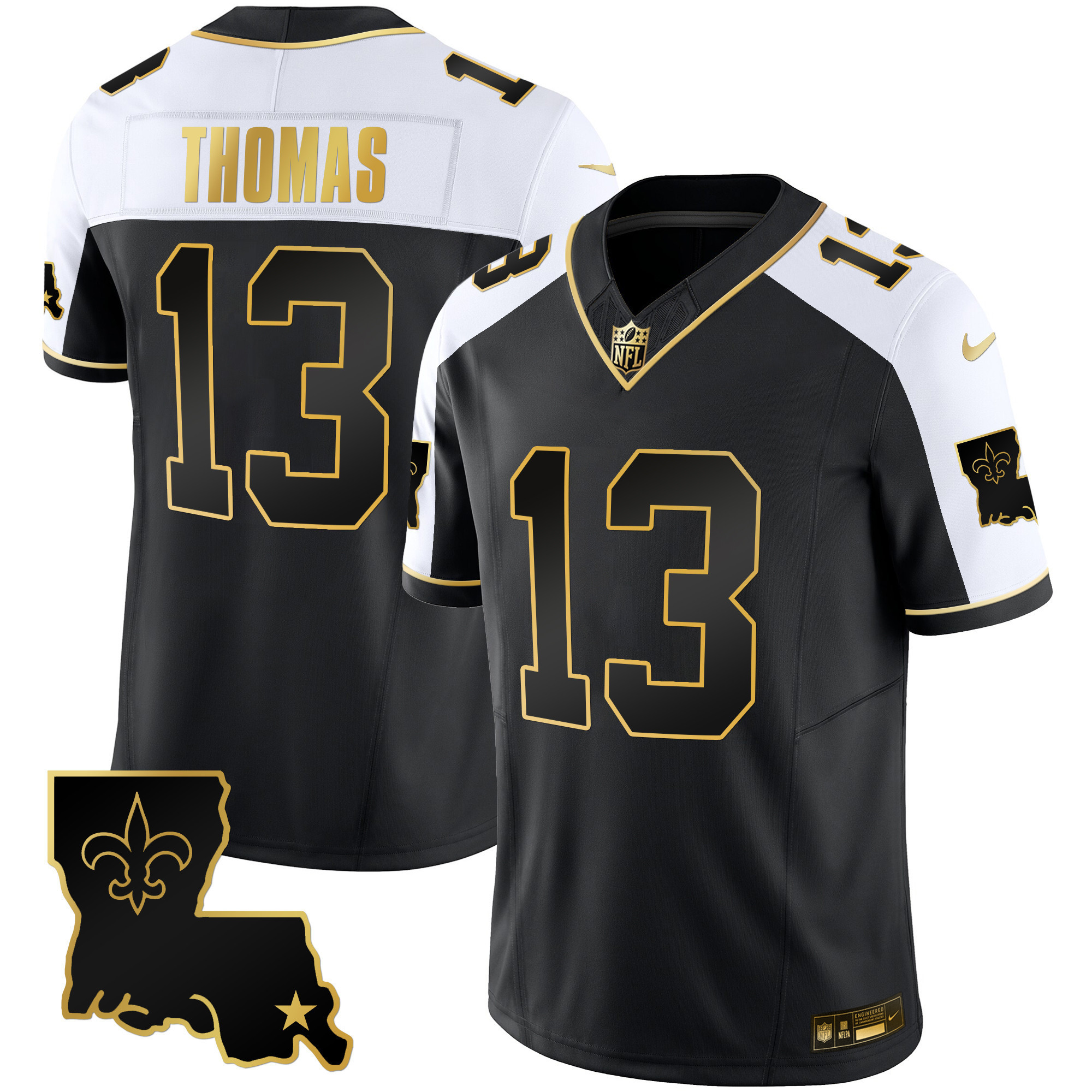 Michael Thomas Men's New Orleans Saints 1987 Legacy Gold Vapor Alternate Jersey - All Stitched