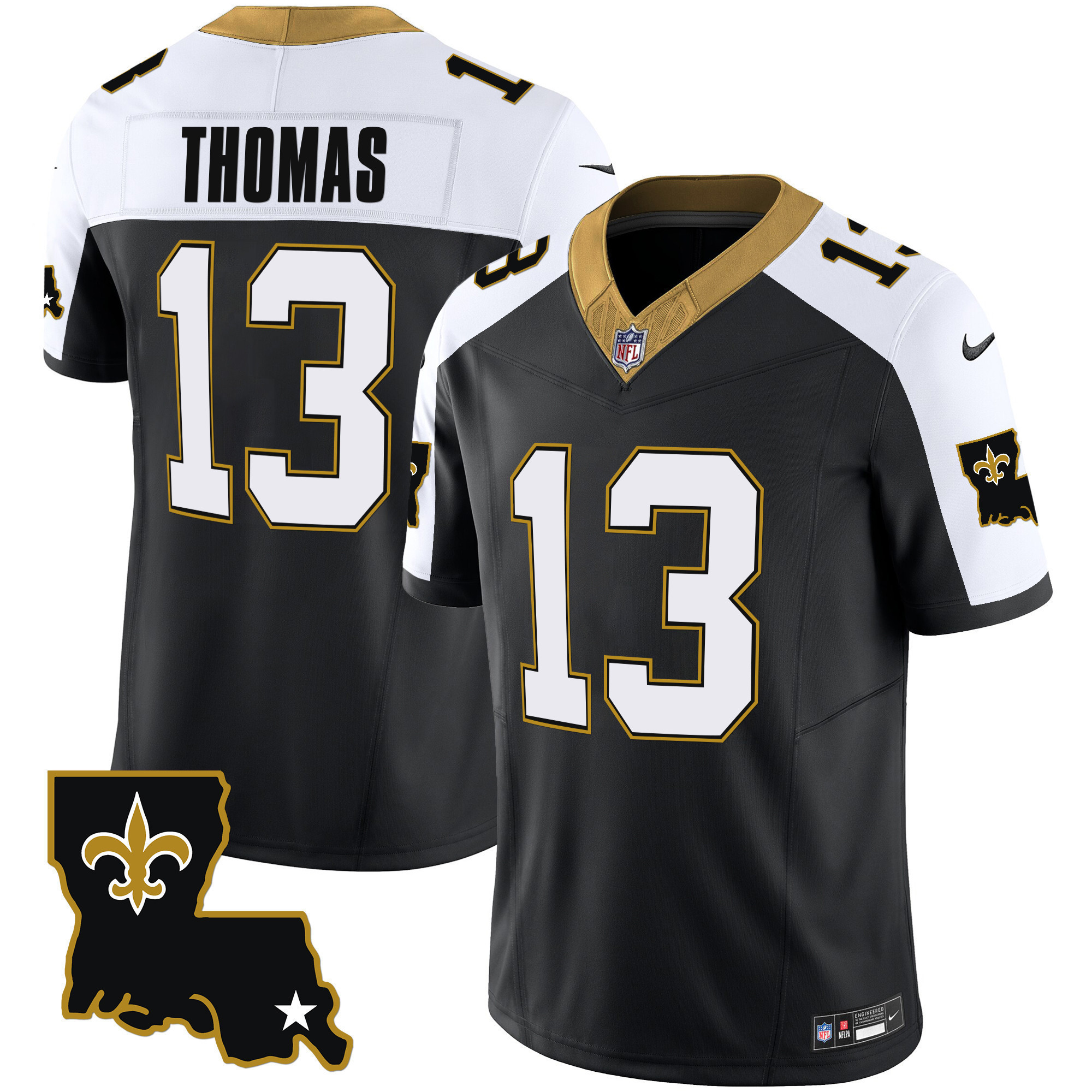 Michael Thomas Men's New Orleans Saints 1987 Legacy Vapor Alternate Jersey - All Stitched