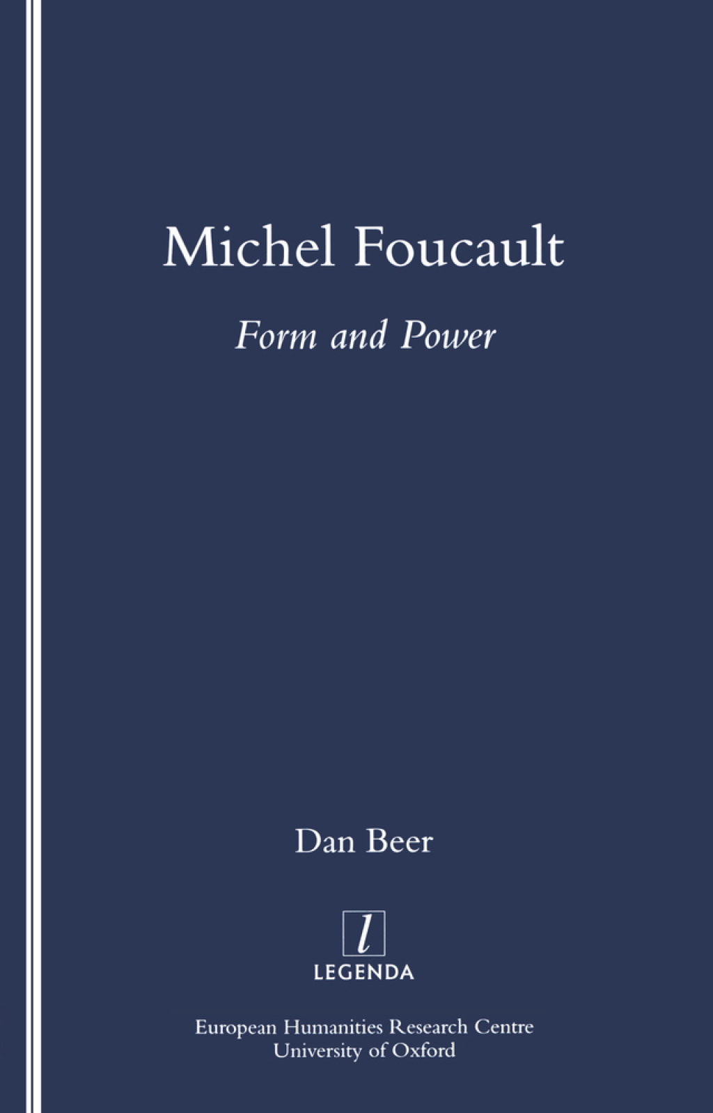 Michel Foucault Form and Power 1st Edition â€“ PDF/EPUB Version Downloadable