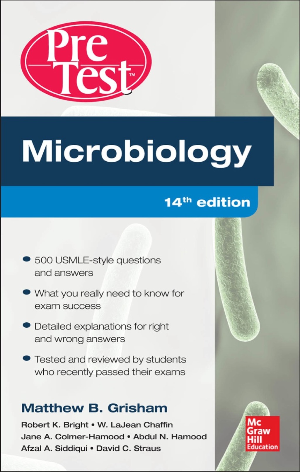 Microbiology PreTest Self-Assessment and Review 14/E 14th Edition â€“ PDF/EPUB Version Downloadable