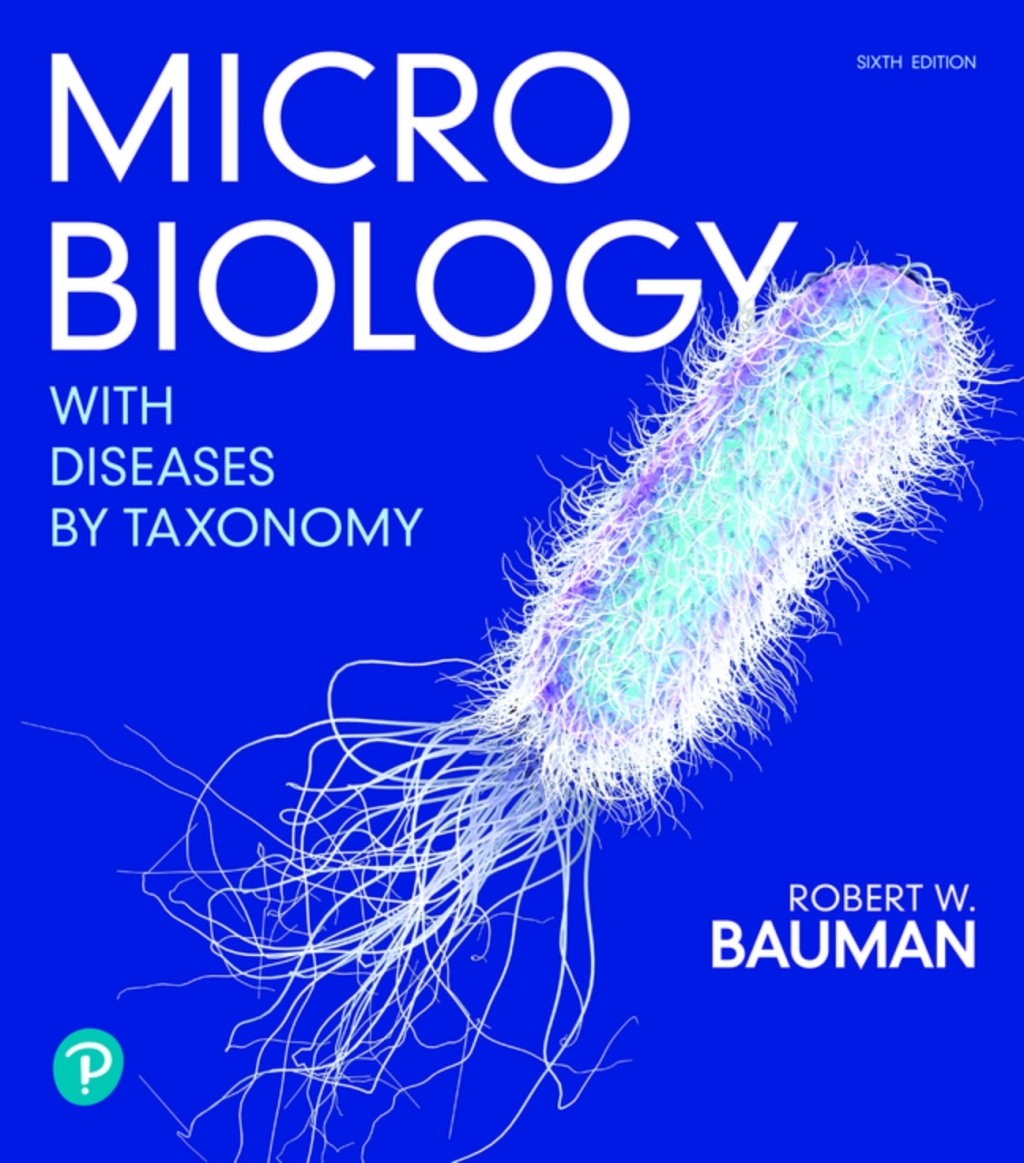 Microbiology with Diseases by Taxonomy (Pearson+) 6th Edition â€“ PDF/EPUB Version Downloadable