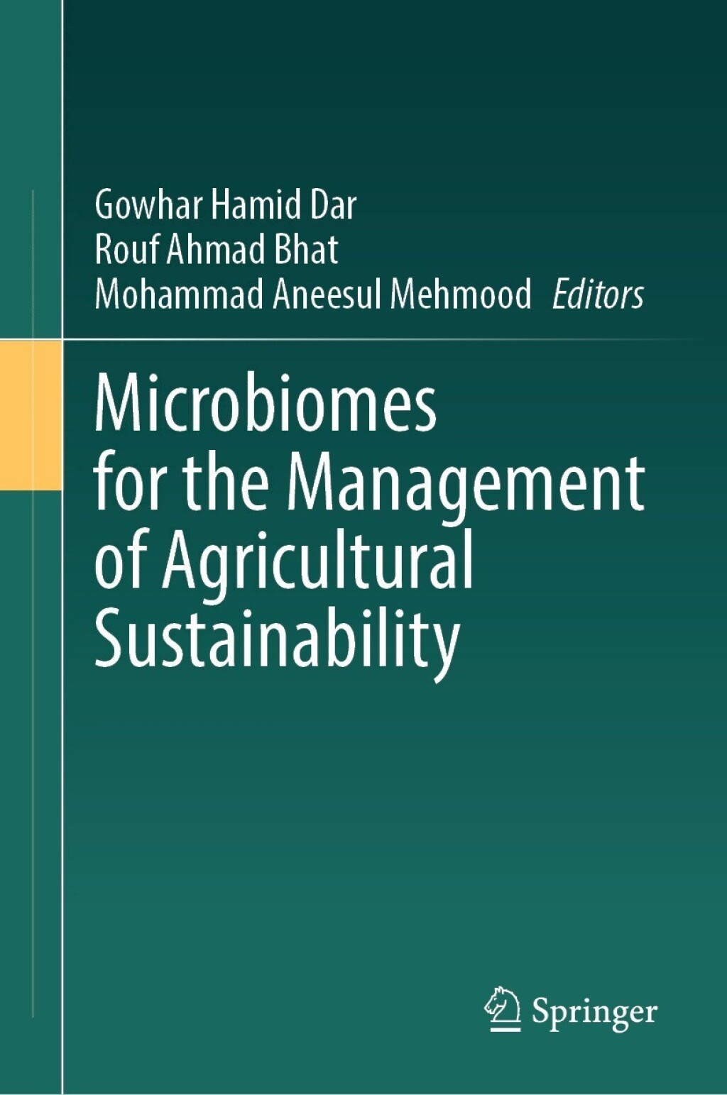 Microbiomes for the Management of Agricultural Sustainability  â€“ PDF/EPUB Version Downloadable