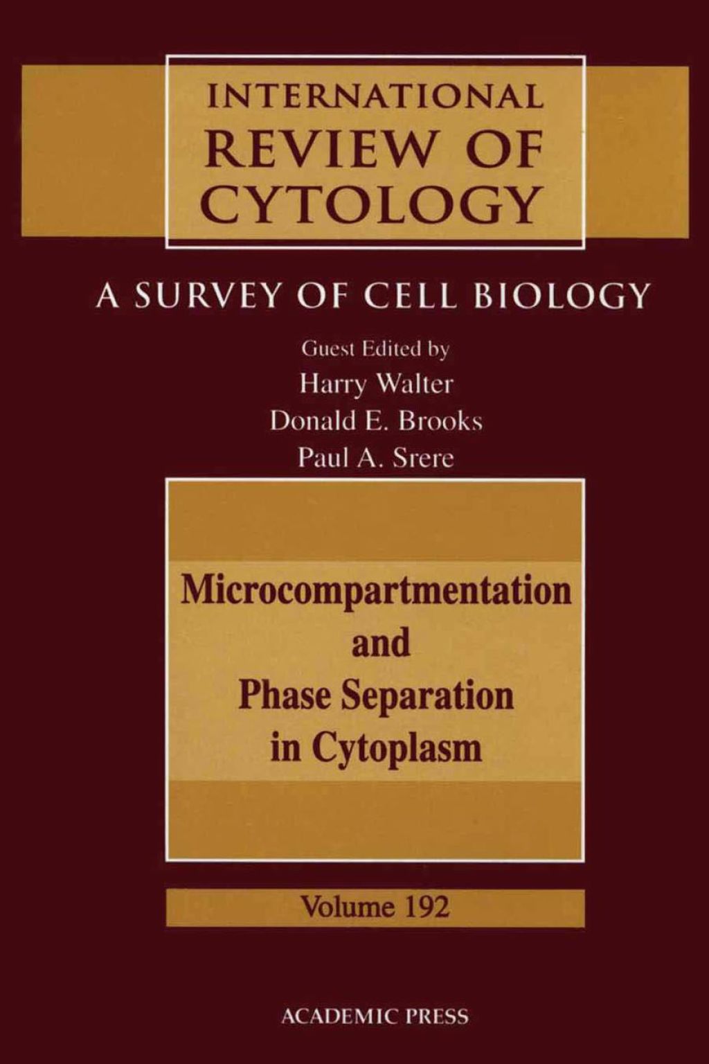 Microcompartmentation and Phase Separation in Cytoplasm: A Survey of Cell Biology  â€“ PDF/EPUB Version Downloadable