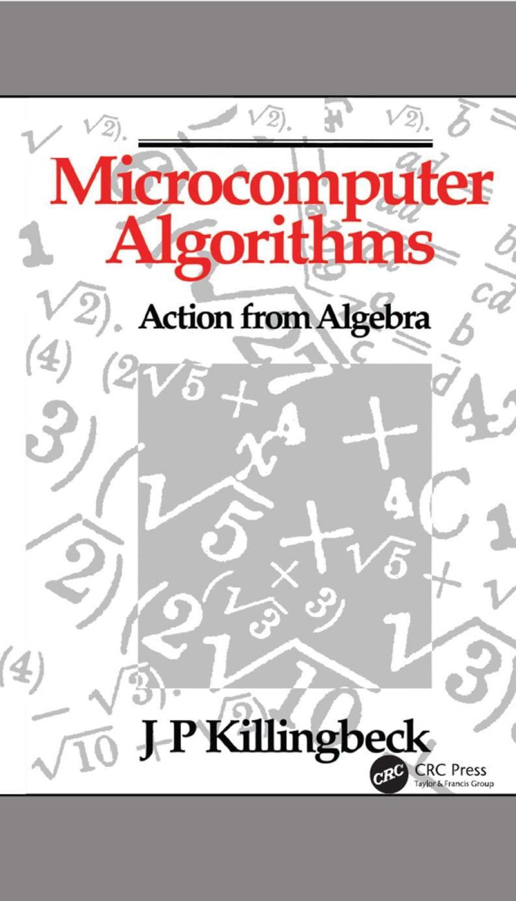 Microcomputer Algorithms Action from Algebra 1st Edition â€“ PDF/EPUB Version Downloadable