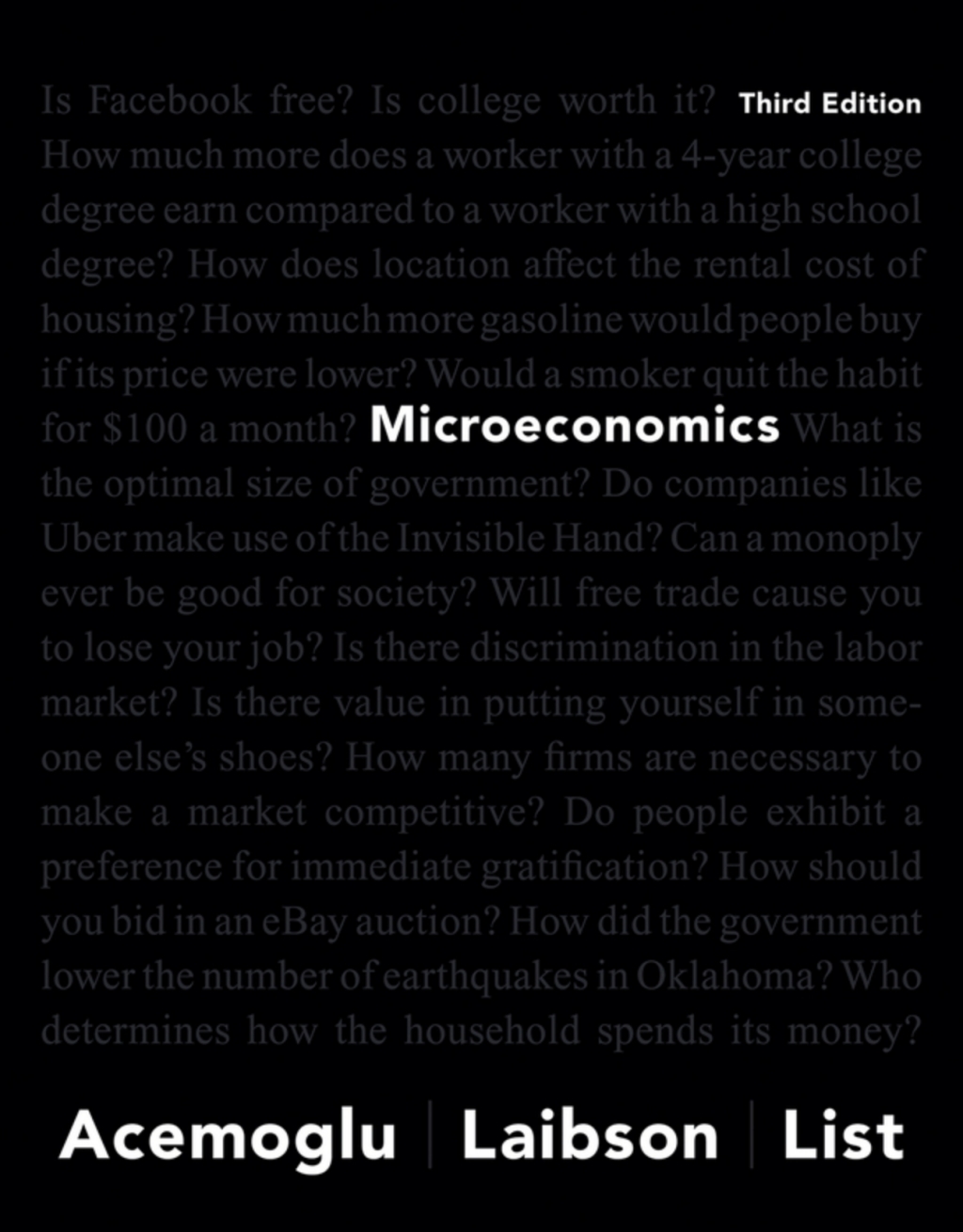 Microeconomics (Pearson+) 3rd Edition â€“ PDF/EPUB Version Downloadable