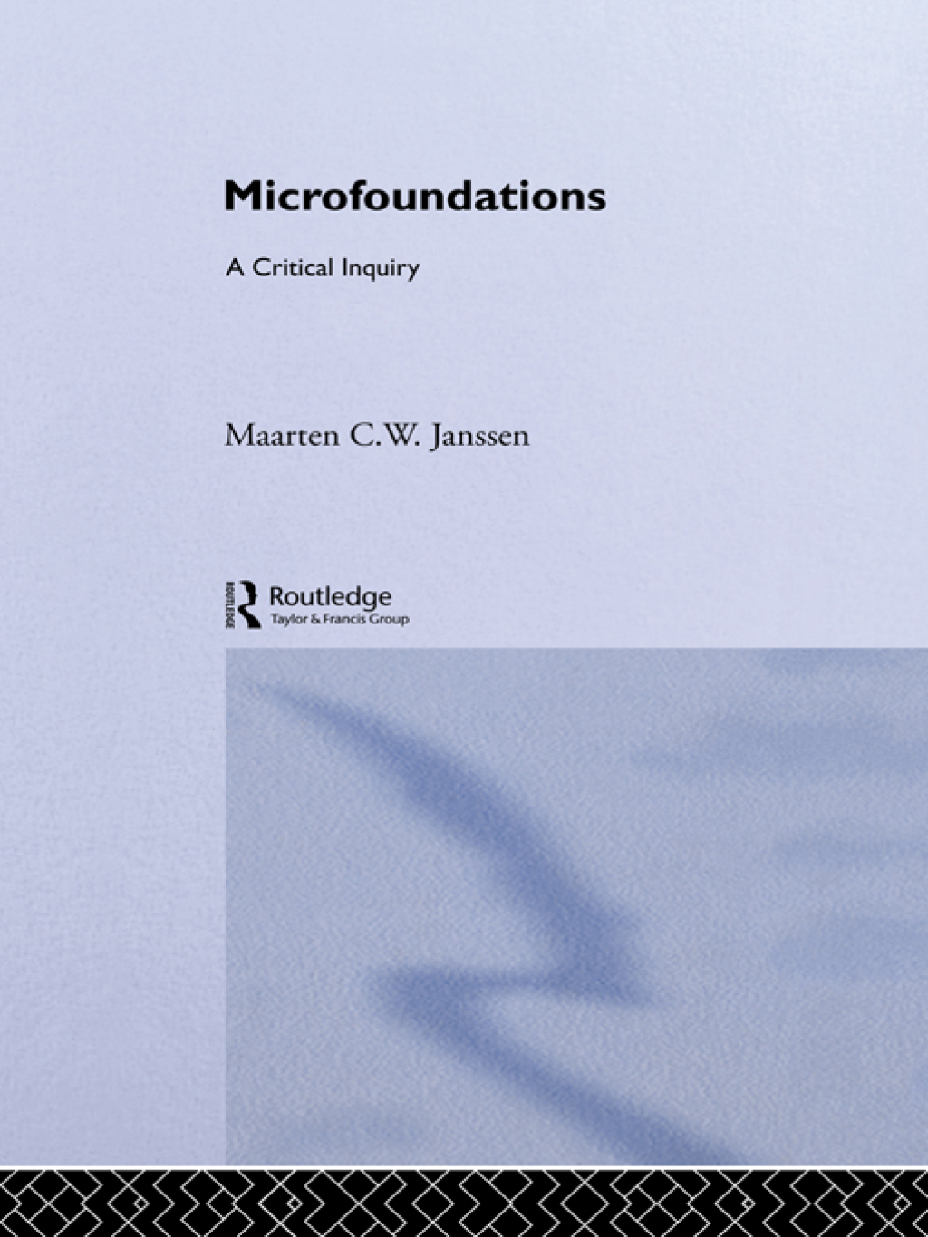 Microfoundations A Critical Inquiry 1st Edition â€“ PDF/EPUB Version Downloadable