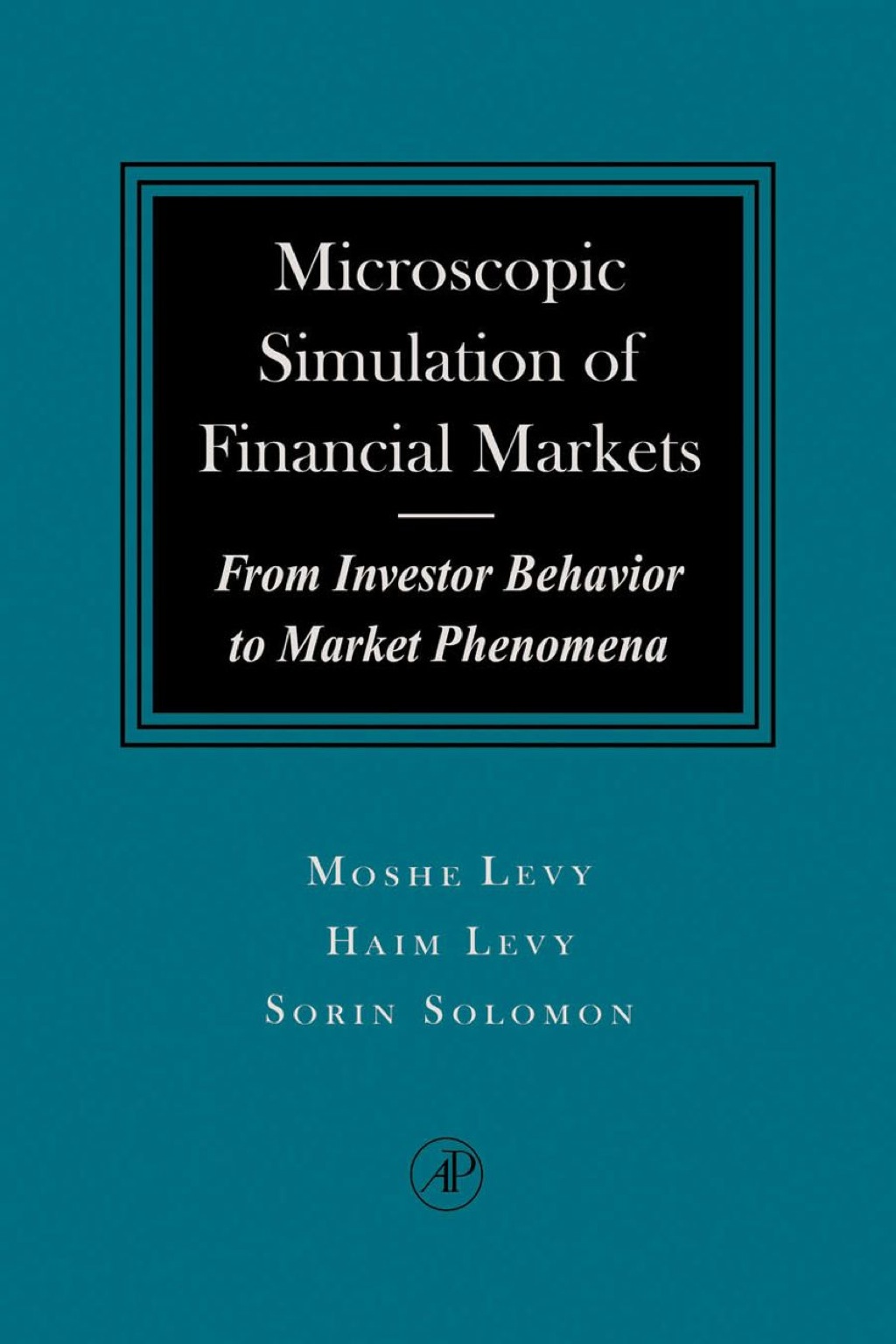 Microscopic Simulation of Financial Markets: From Investor Behavior to Market Phenomena  â€“ PDF/EPUB Version Downloadable