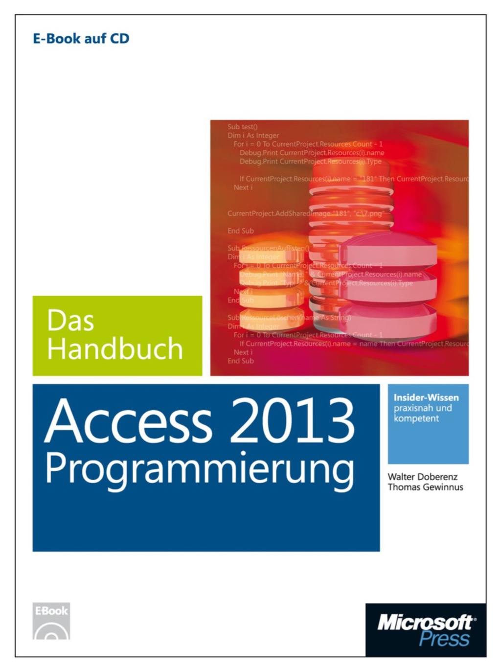 Microsoft Access 2013 Programmierung - Das Handbuch 1st Edition â€“ PDF/EPUB Version Downloadable
