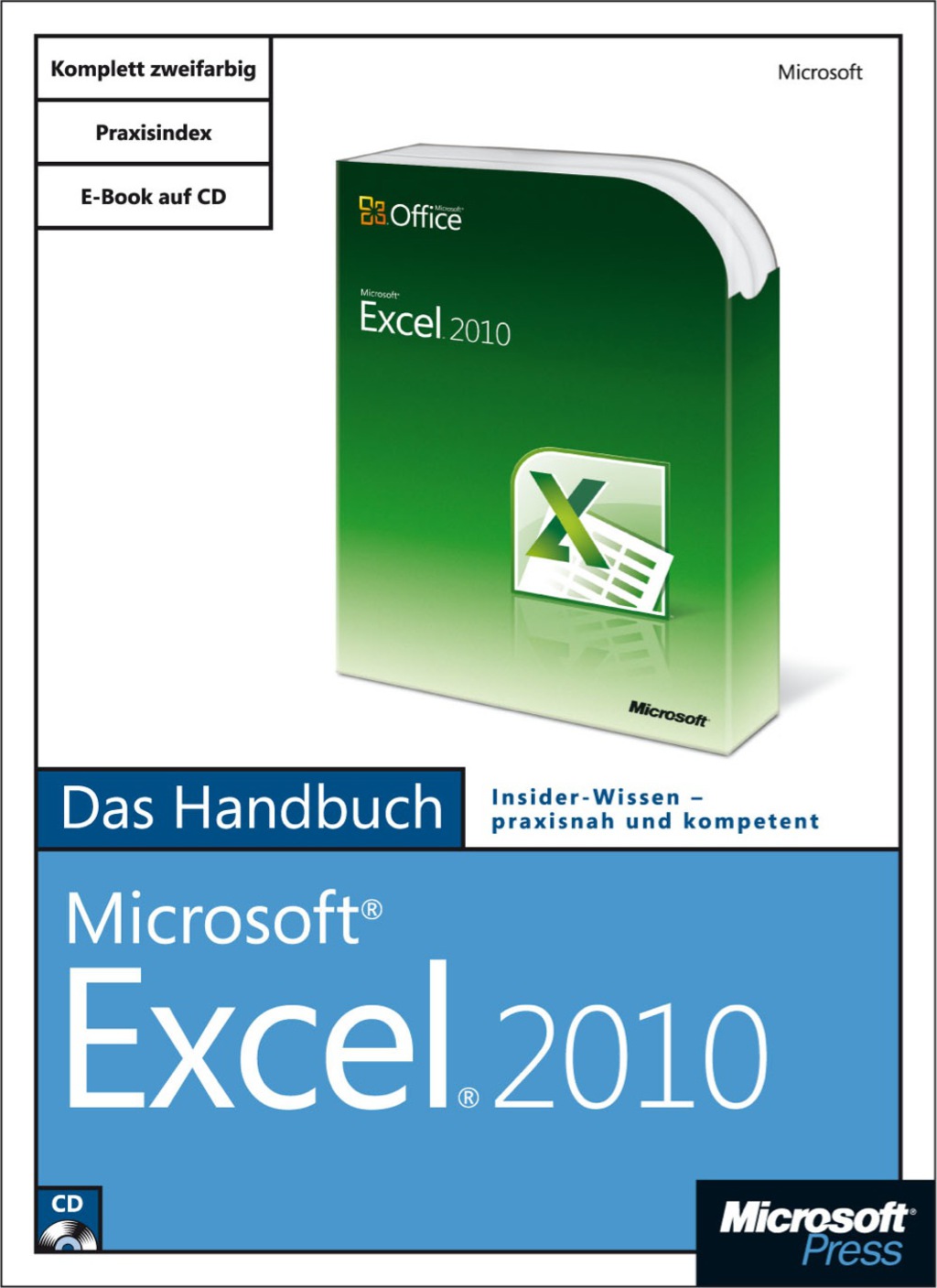 Microsoft Excel 2010 - Das Handbuch 1st Edition â€“ PDF/EPUB Version Downloadable