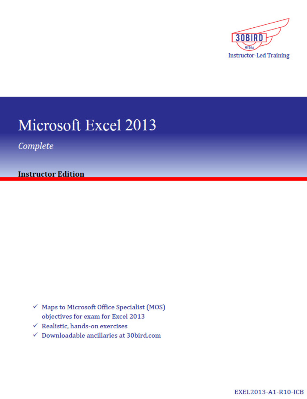 Microsoft Excel 2013 Complete (Instructor Edition) 1st Edition â€“ PDF/EPUB Version Downloadable