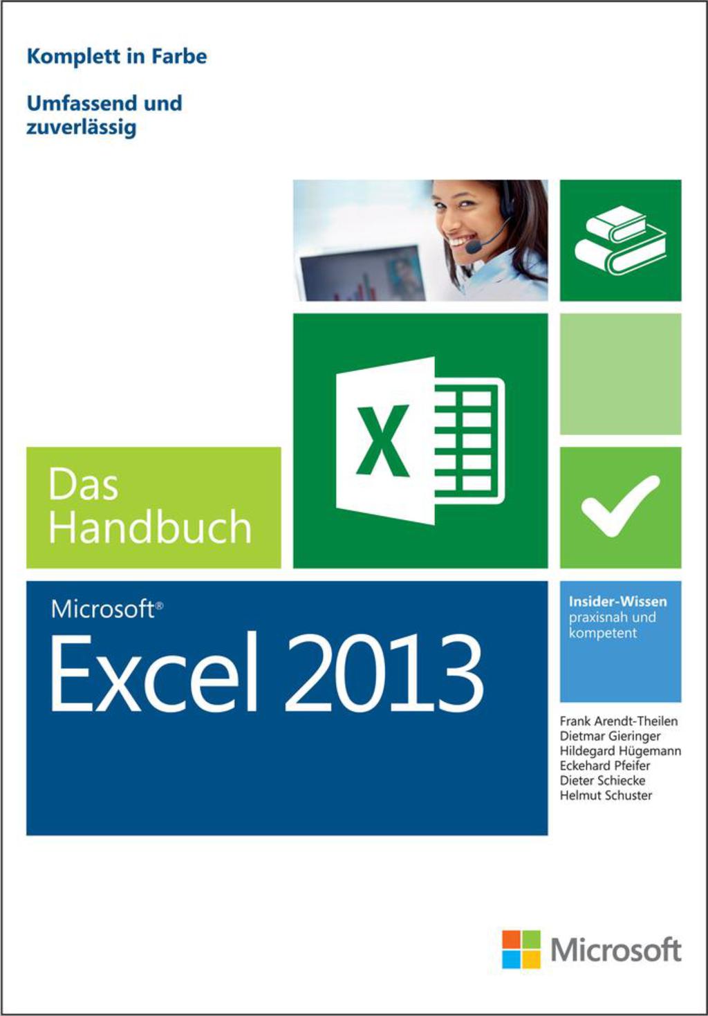 Microsoft Excel 2013 - Das Handbuch: Insider-Wissen - praxisnah und kompetent 1st Edition â€“ PDF/EPUB Version Downloadable