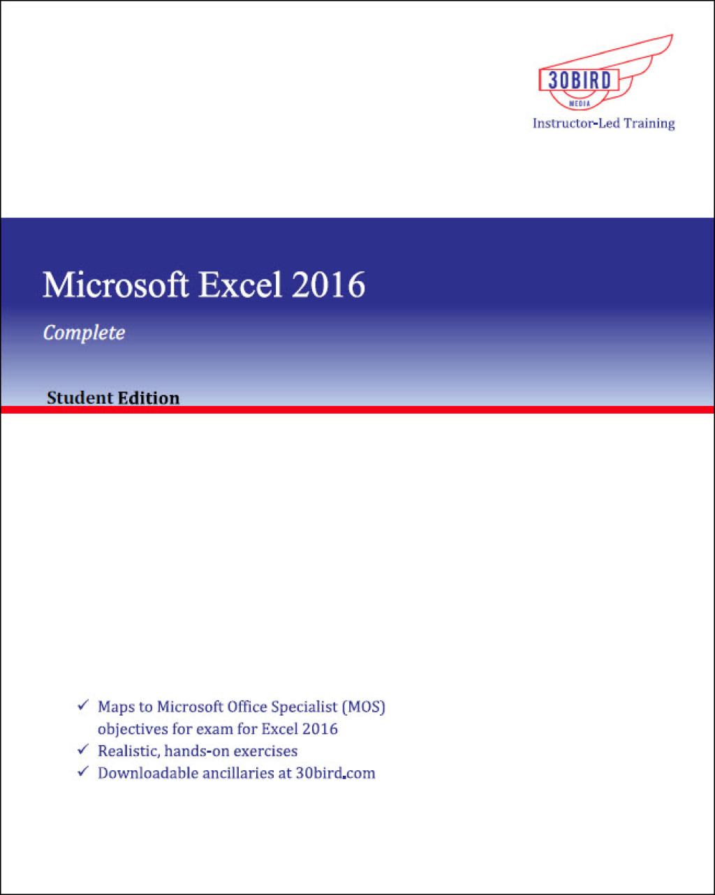 Microsoft Excel 2016 Complete (Student Edition) 1st Edition â€“ PDF/EPUB Version Downloadable