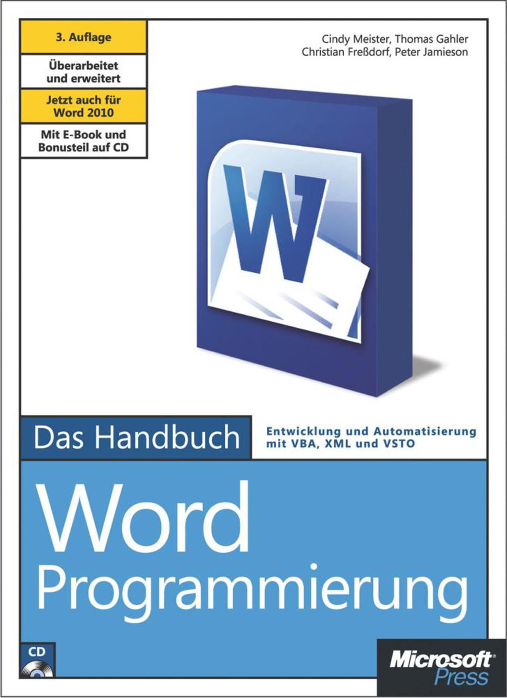 Microsoft Word-Programmierung - Das Handbuch 1st Edition â€“ PDF/EPUB Version Downloadable