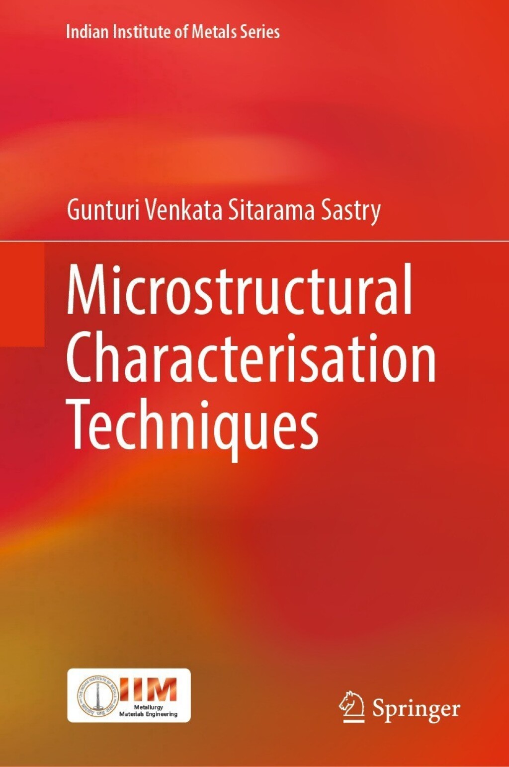 Microstructural Characterisation Techniques  â€“ PDF/EPUB Version Downloadable
