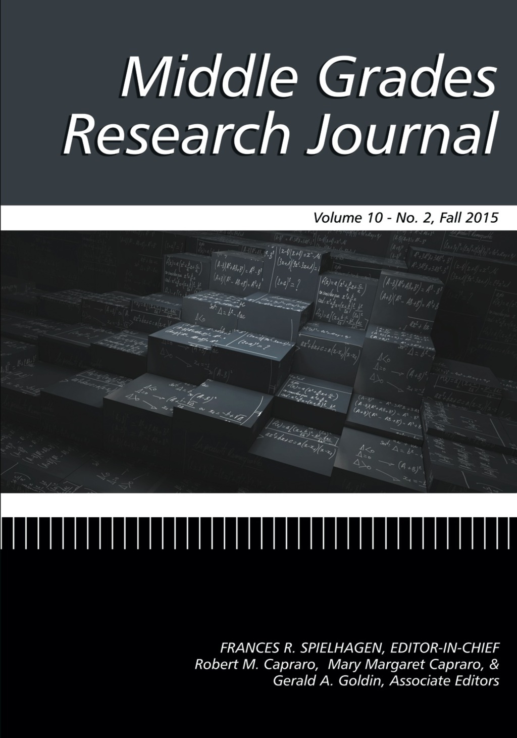 Middle Grades Research Journal - Issue: Volume 10 #2  â€“ PDF/EPUB Version Downloadable