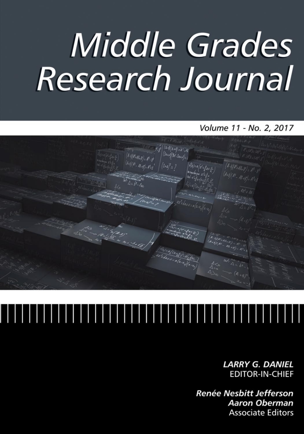 Middle Grades Research Journal - Issue: Volume 11 #2  â€“ PDF/EPUB Version Downloadable