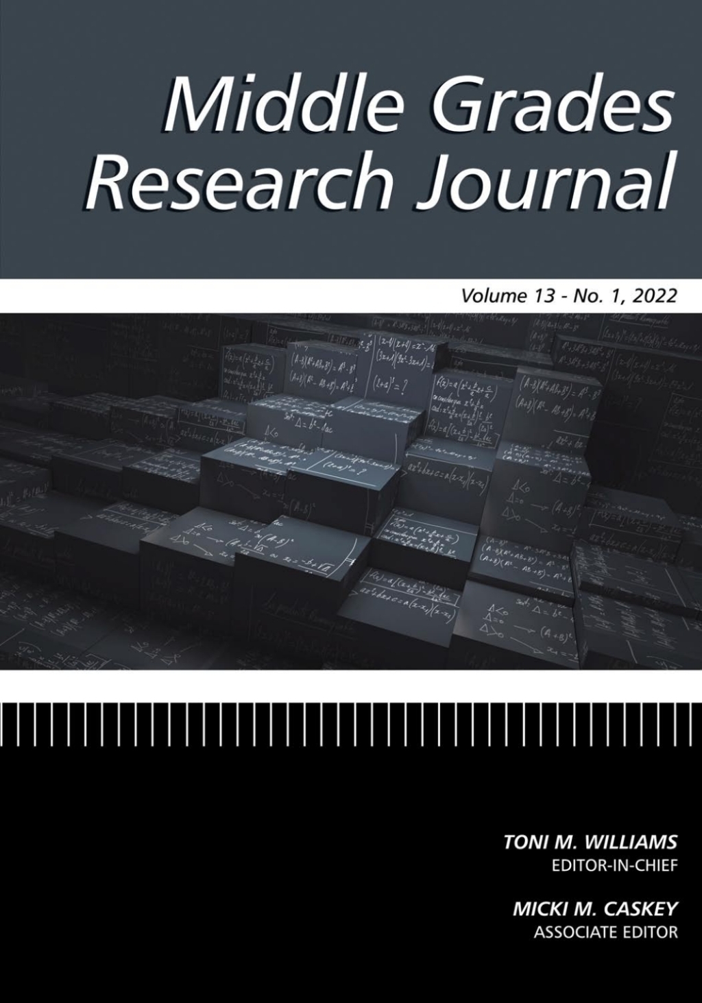 Middle Grades Research Journal: Volume 13 #1  â€“ PDF/EPUB Version Downloadable