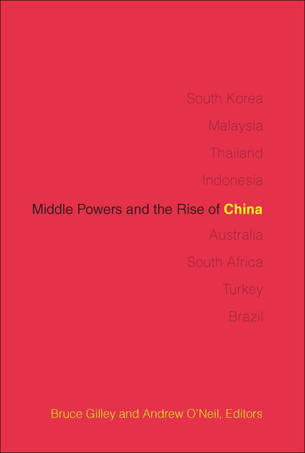 Middle Powers and the Rise of China  â€“ PDF/EPUB Version Downloadable