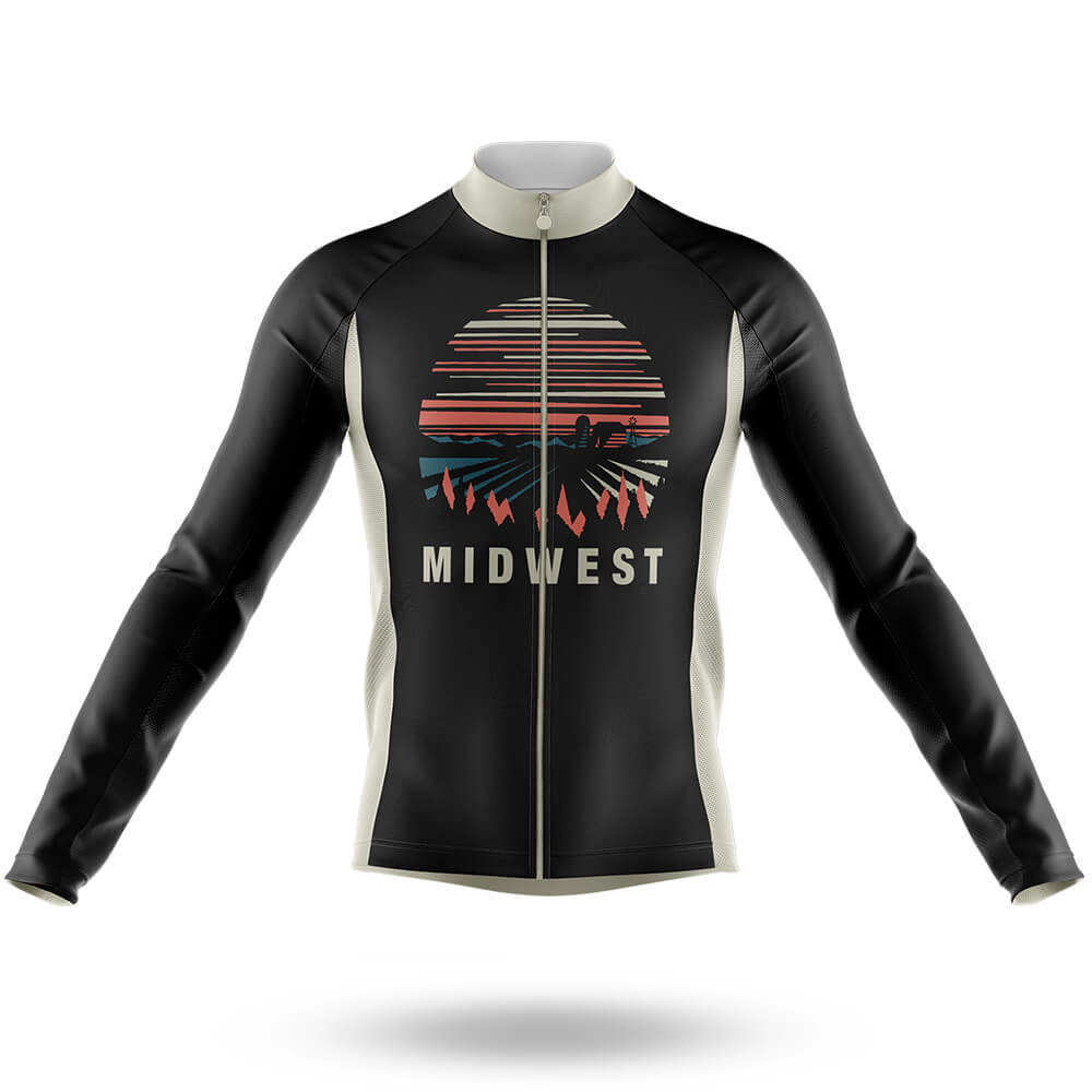 Midwest Oklahoma - Men's Cycling Long Sleeve Jersey