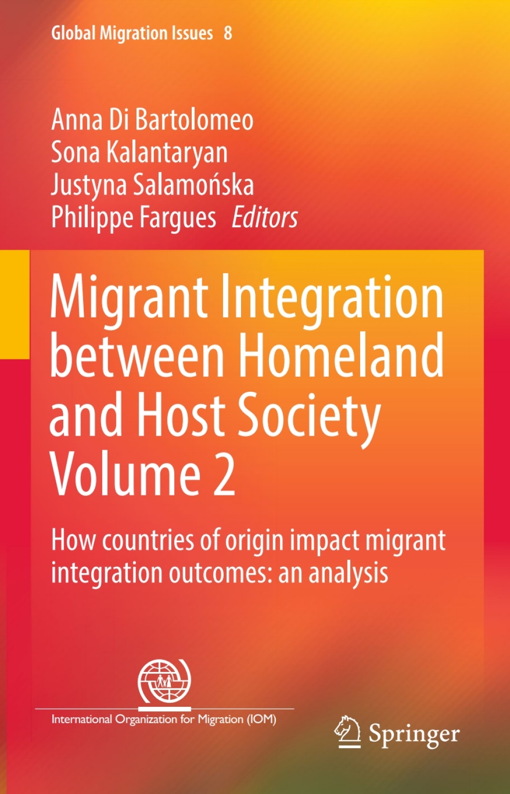 Migrant Integration between Homeland and Host Society Volume 2 How countries of origin impact migrant integration outcomes: an analysis  â€“ PDF/EPUB Version Downloadable