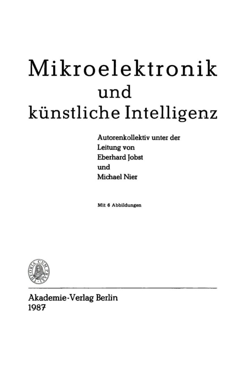Mikroelektronik und kÃ¼nstliche Intelligenz 1st Edition â€“ PDF/EPUB Version Downloadable