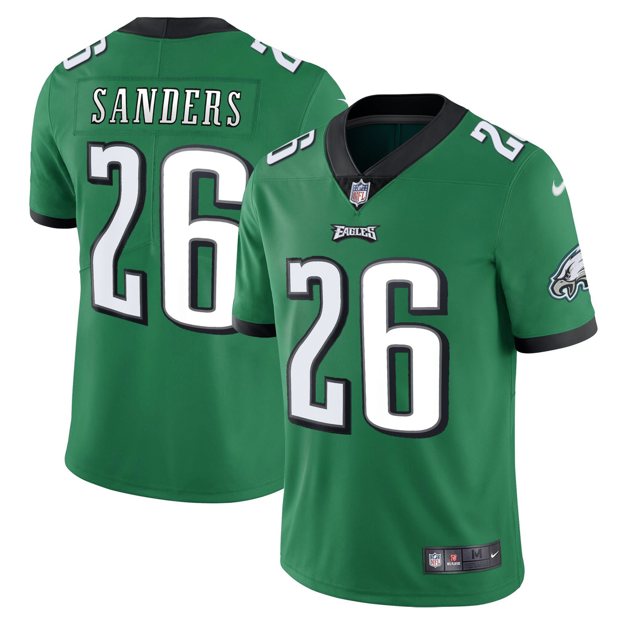 Miles Sanders Men's Philadelphia Eagles Kelly Green Limited Kelly Jersey - All Stitched