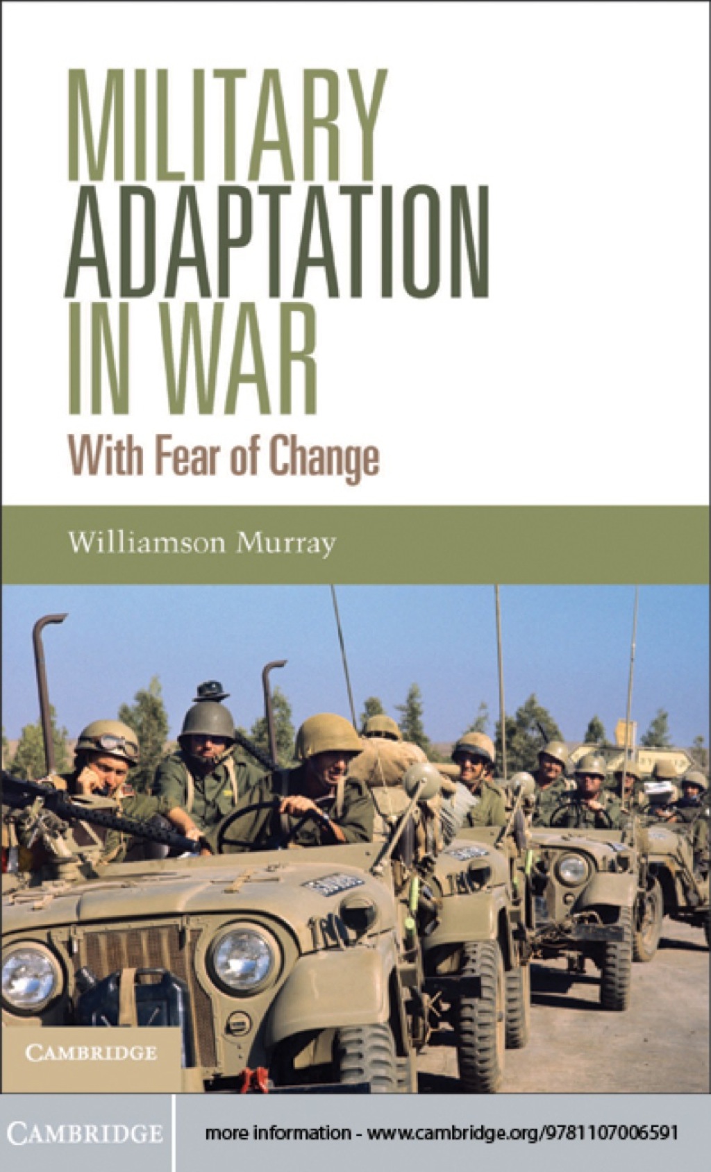 Military Adaptation in War With Fear of Change  â€“ PDF/EPUB Version Downloadable
