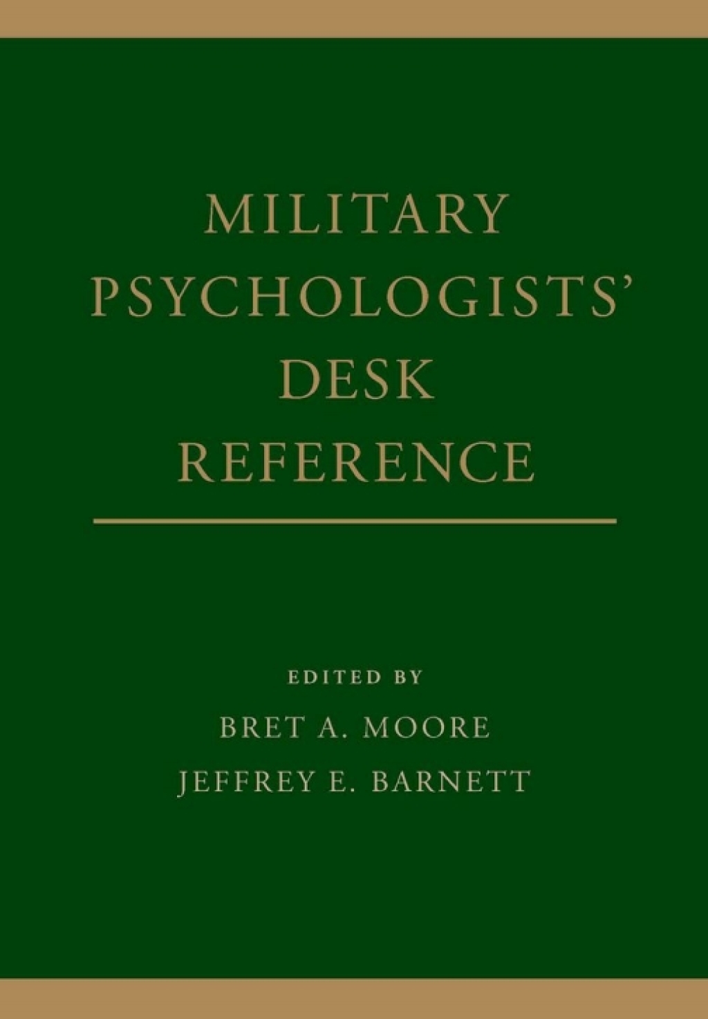 Military Psychologists' Desk Reference  â€“ PDF/EPUB Version Downloadable