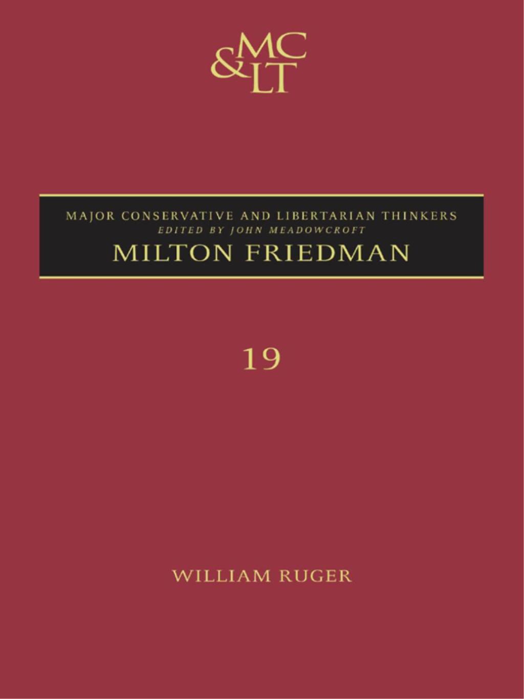 Milton Friedman 1st Edition â€“ PDF/EPUB Version Downloadable