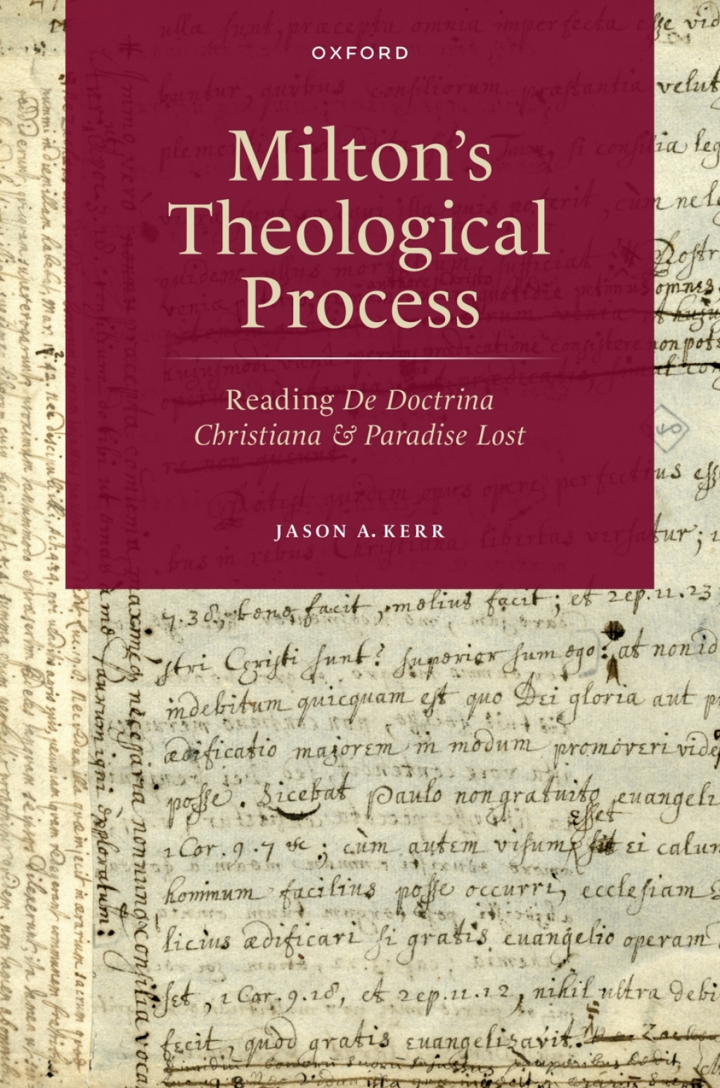 Milton's Theological Process Reading De Doctrina Christiana and Paradise Lost 1st Edition â€“ PDF/EPUB Version Downloadable