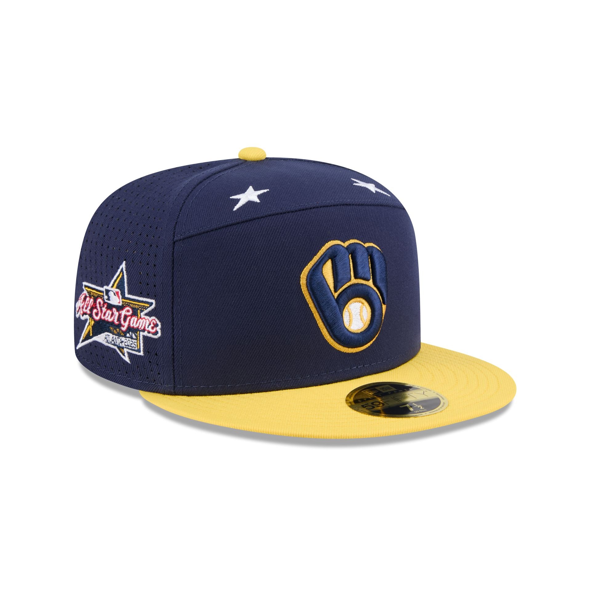 Milwaukee Brewers 2025 All-Star Game Split Panel 59FIFTY Fitted